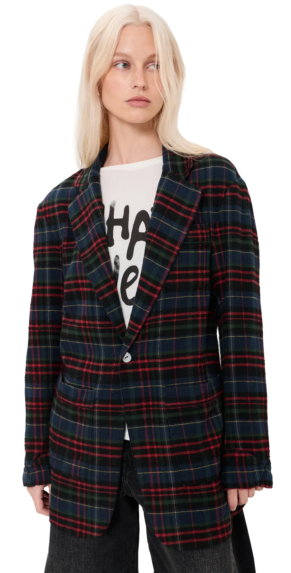 Ragged Blazer by R13