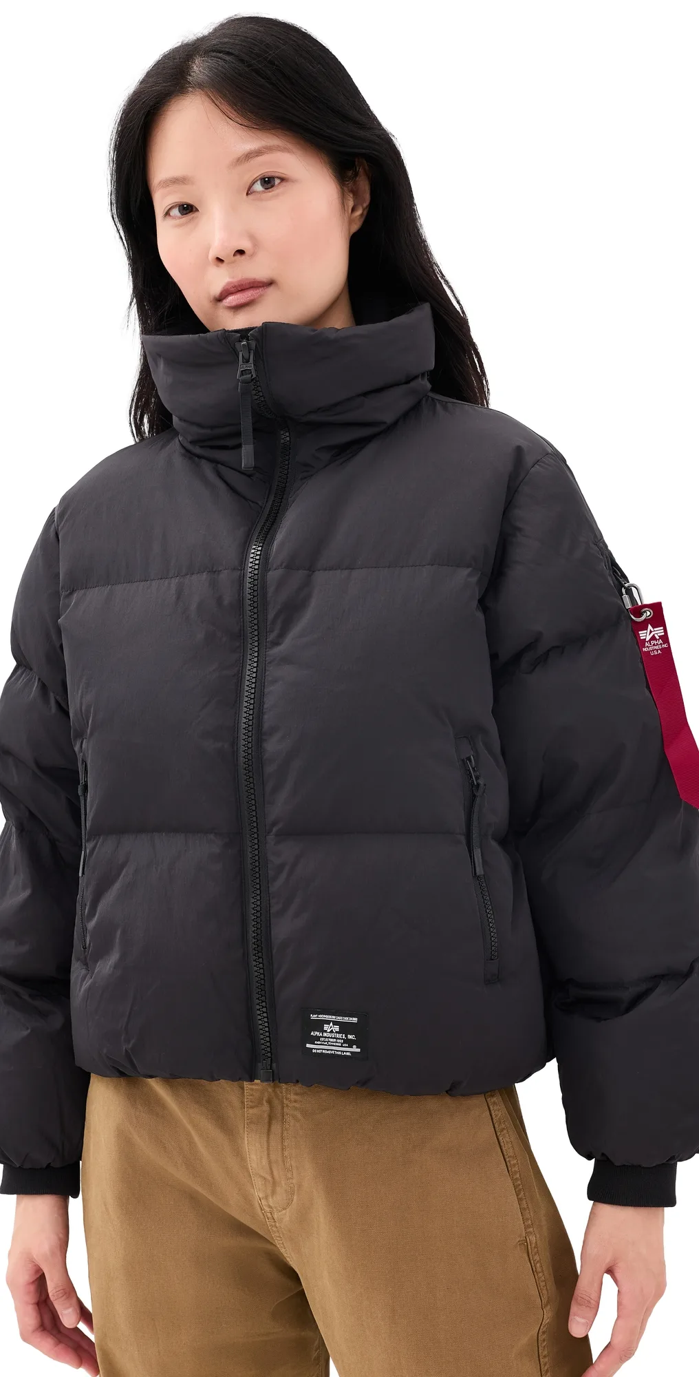 Sierra Short Relaxed Fit Puffer