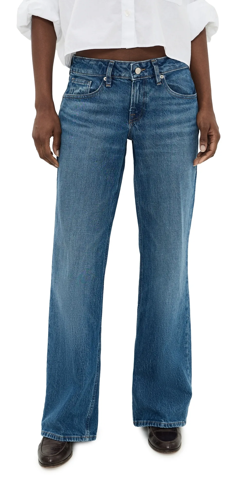 Vintage Low Loose Jeans by GOOD AMERICAN