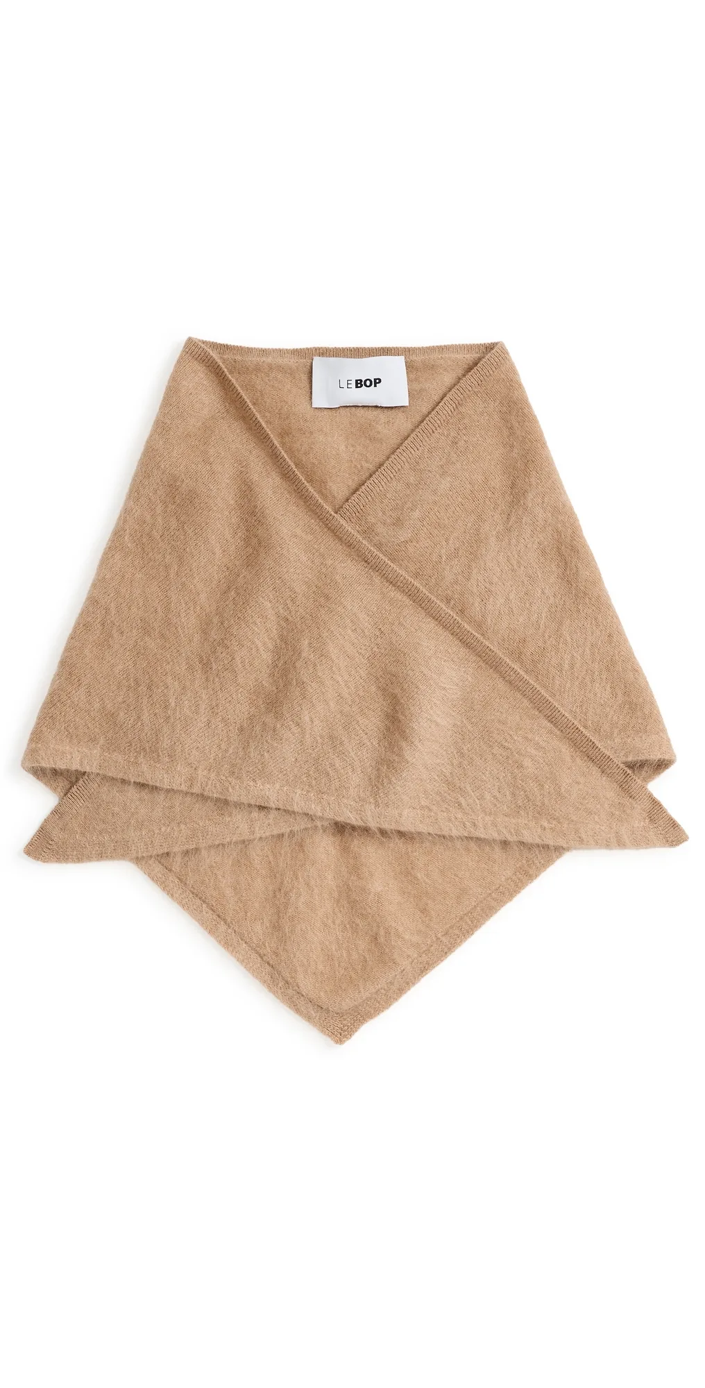 Brushed Cashmere Bandana Scarf