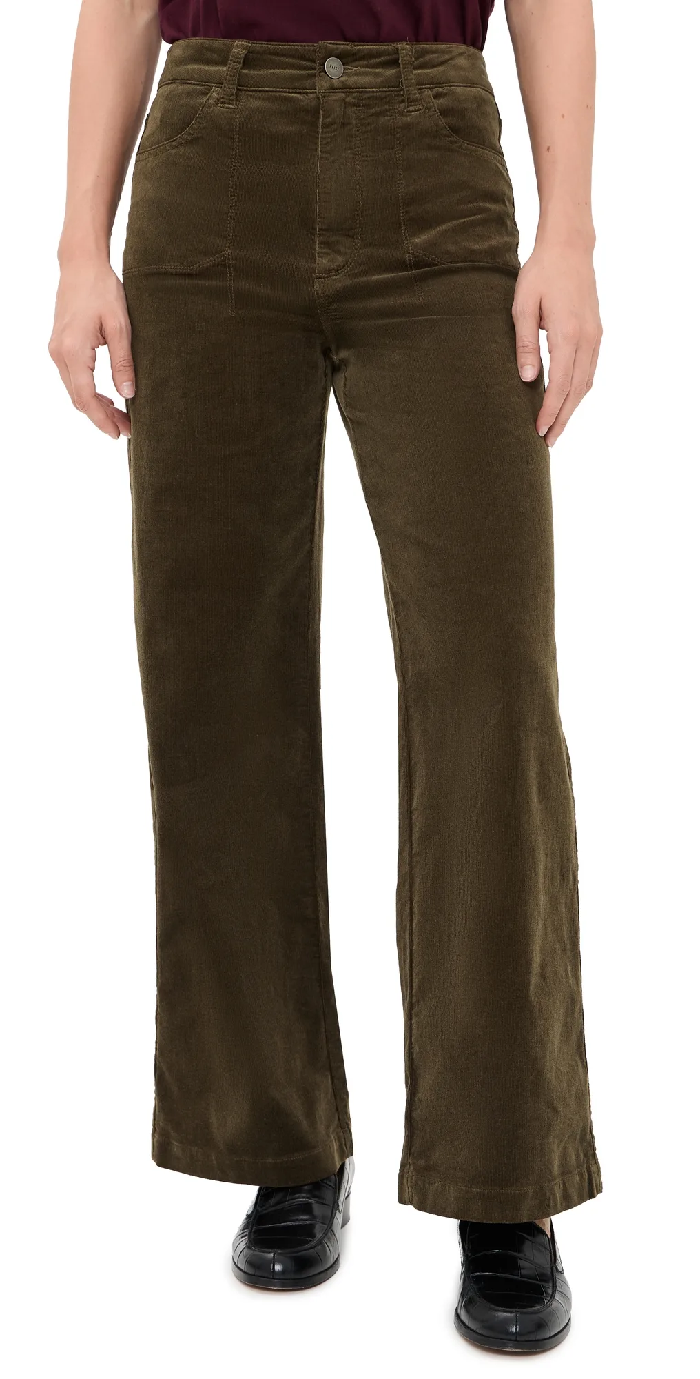 Anessa Utility Pocket Corduroy Pants by PAIGE