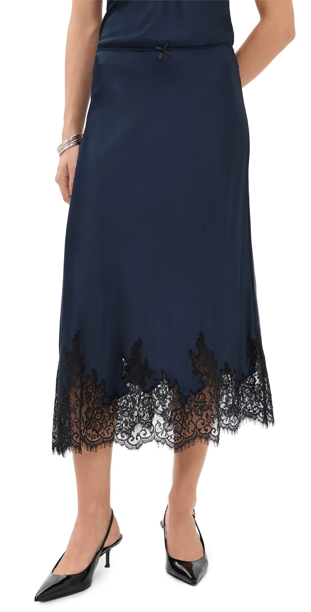 Kelso Satin Skirt