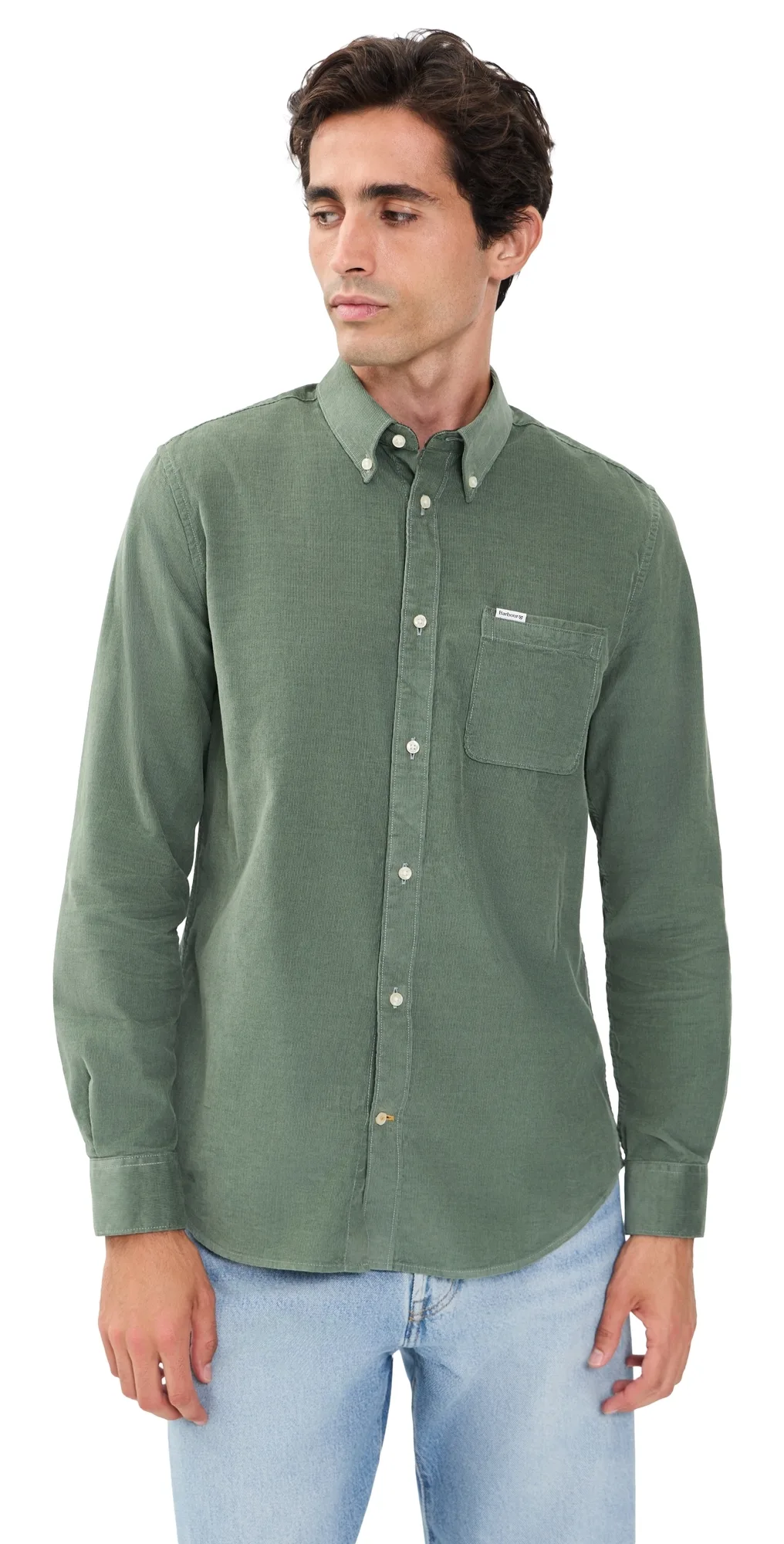 Ramsey Tailored Corduroy Shirt by Barbour