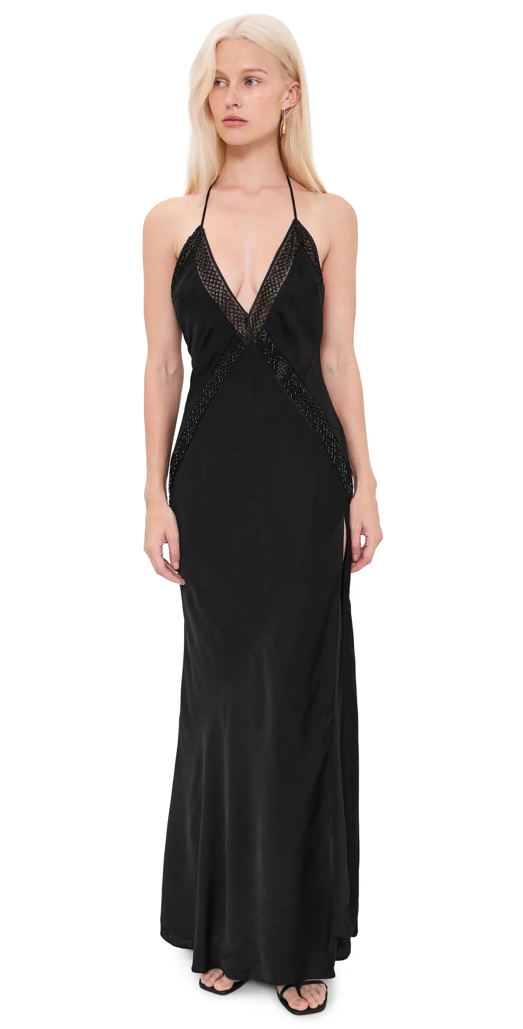 Olena Trim Maxi Dress