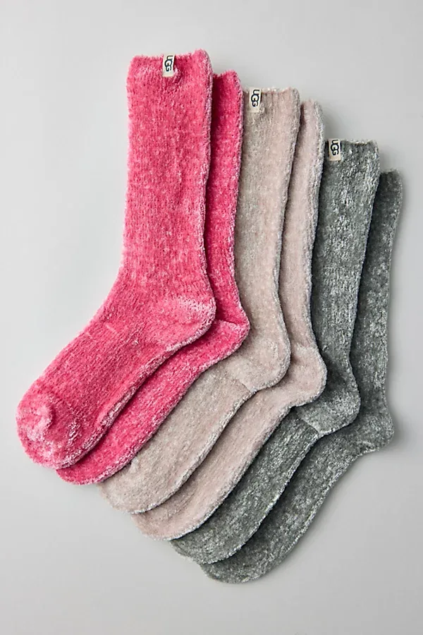 Leda Sparkle Cozy Sock 3-Pack by UGG