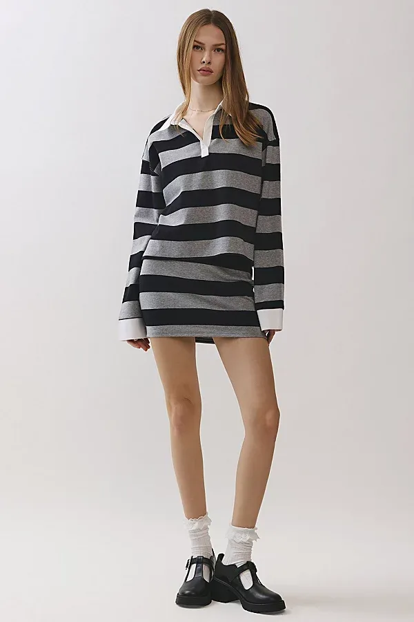 Poppy Striped Mini Skirt by Personal Code