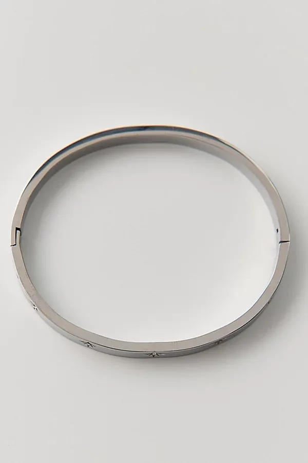 Shelia Star Engraved Waterproof Bangle Bracelet by Urban Outfitters