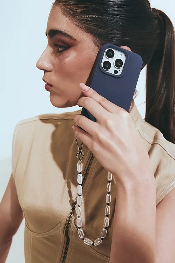 Pearl iPhone Case + Wristlet Set by Corde Cases