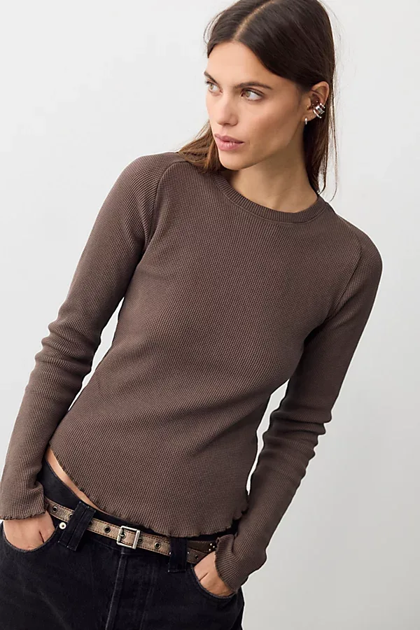 We the Free Easy Does It Long Sleeve Tee