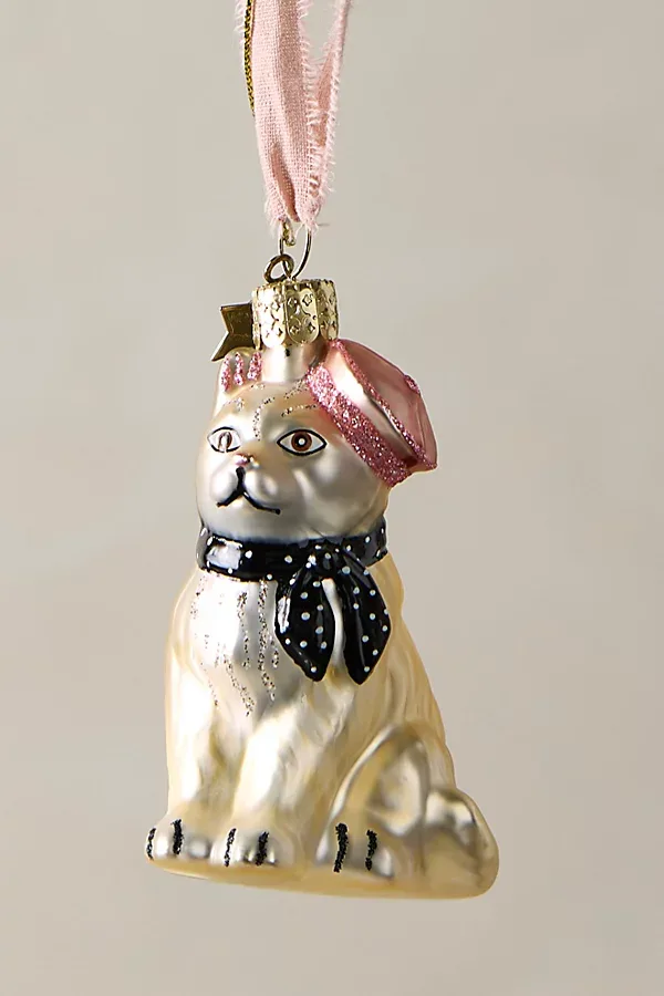 French Cat Ornament by Free People
