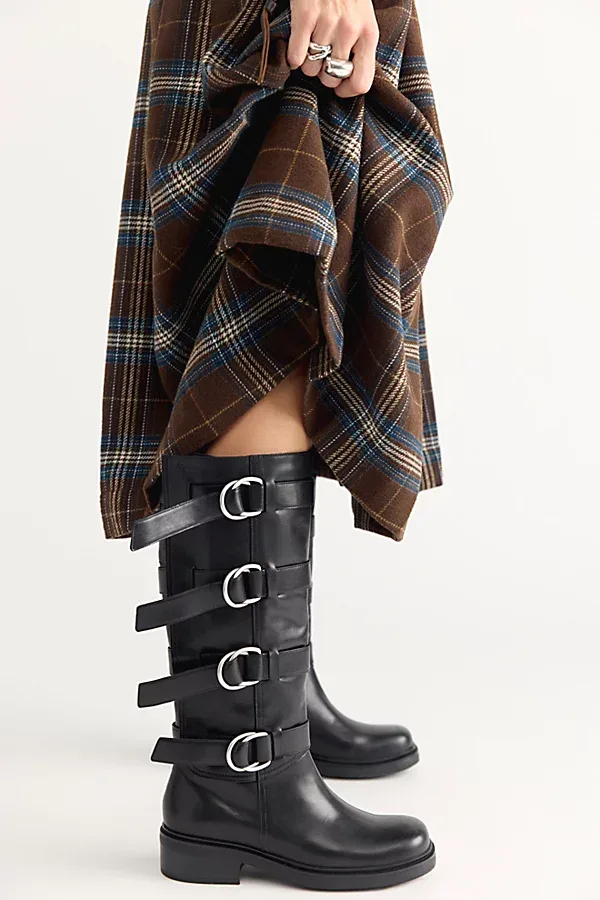 Karlie Tall Moto Boots by Vagabond Shoemakers