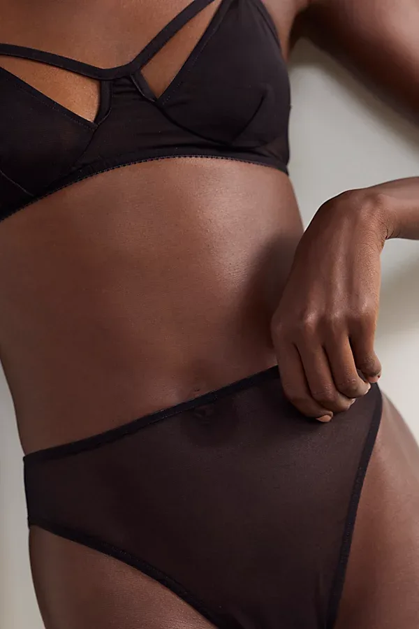 Whisper High-Cut Brief Undies by Only Hearts