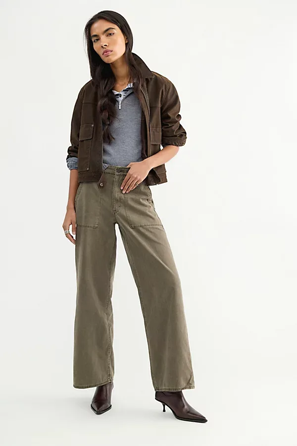 Levis Cinch Wide-Leg Fatigue Pants by Levi's