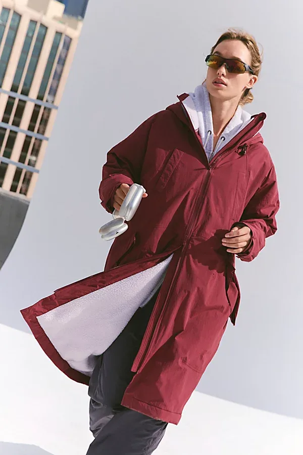Outbound Waterproof Fleece-Lined Long Parka by FP Movement