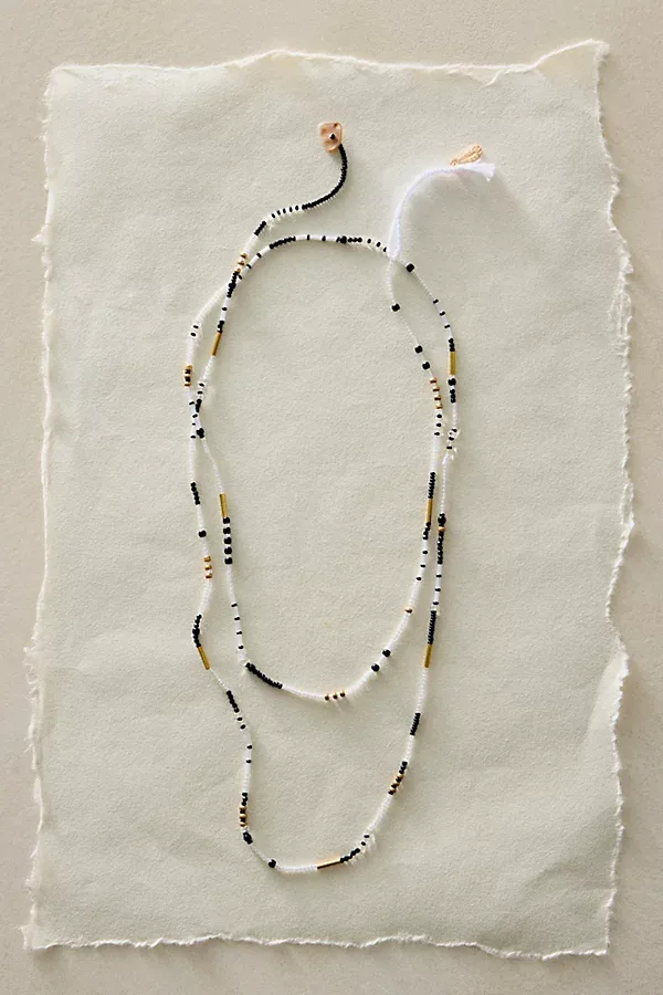 Muse Semi-Precious Exaggerated Beaded Necklace by Free People