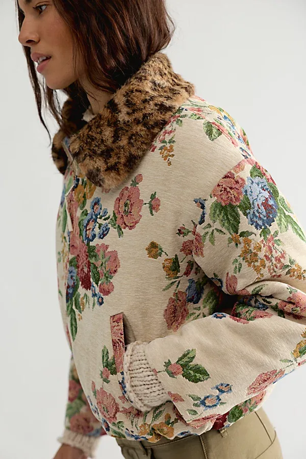 For Love & Lemons Betsy Floral Jacket by For Love & Lemons