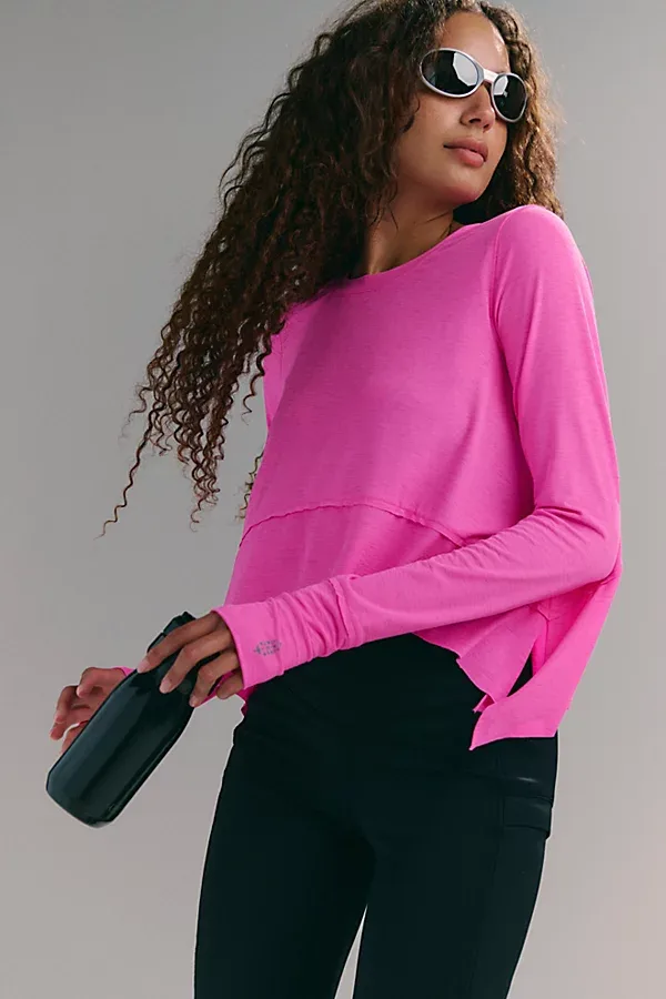 Tempo UV Protection Long Sleeve Tee by FP Movement