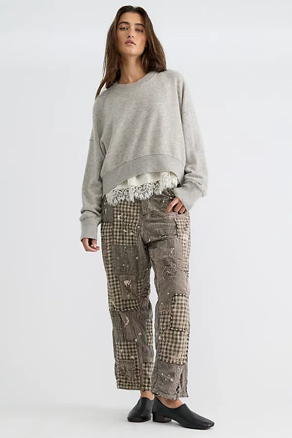 Magnolia Pearl Patchwork Miner Pants by Magnolia Pearl