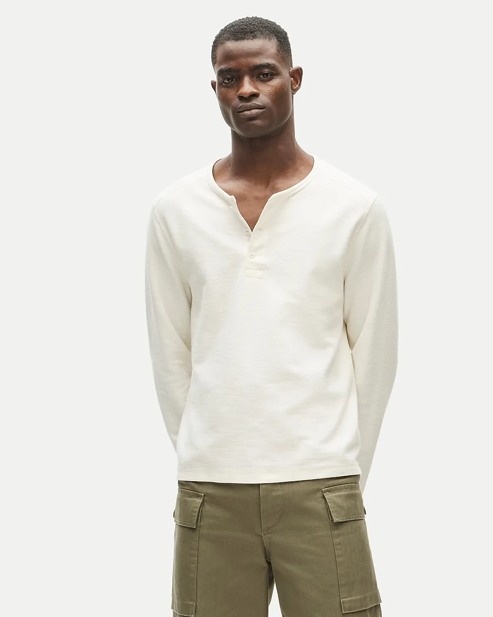 Summit Thermal-Knit Henley by J.Crew