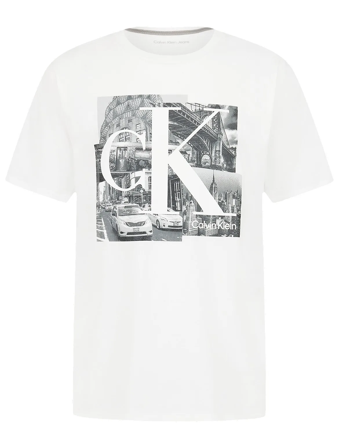 NYC Photo Collage Tee by Calvin Klein