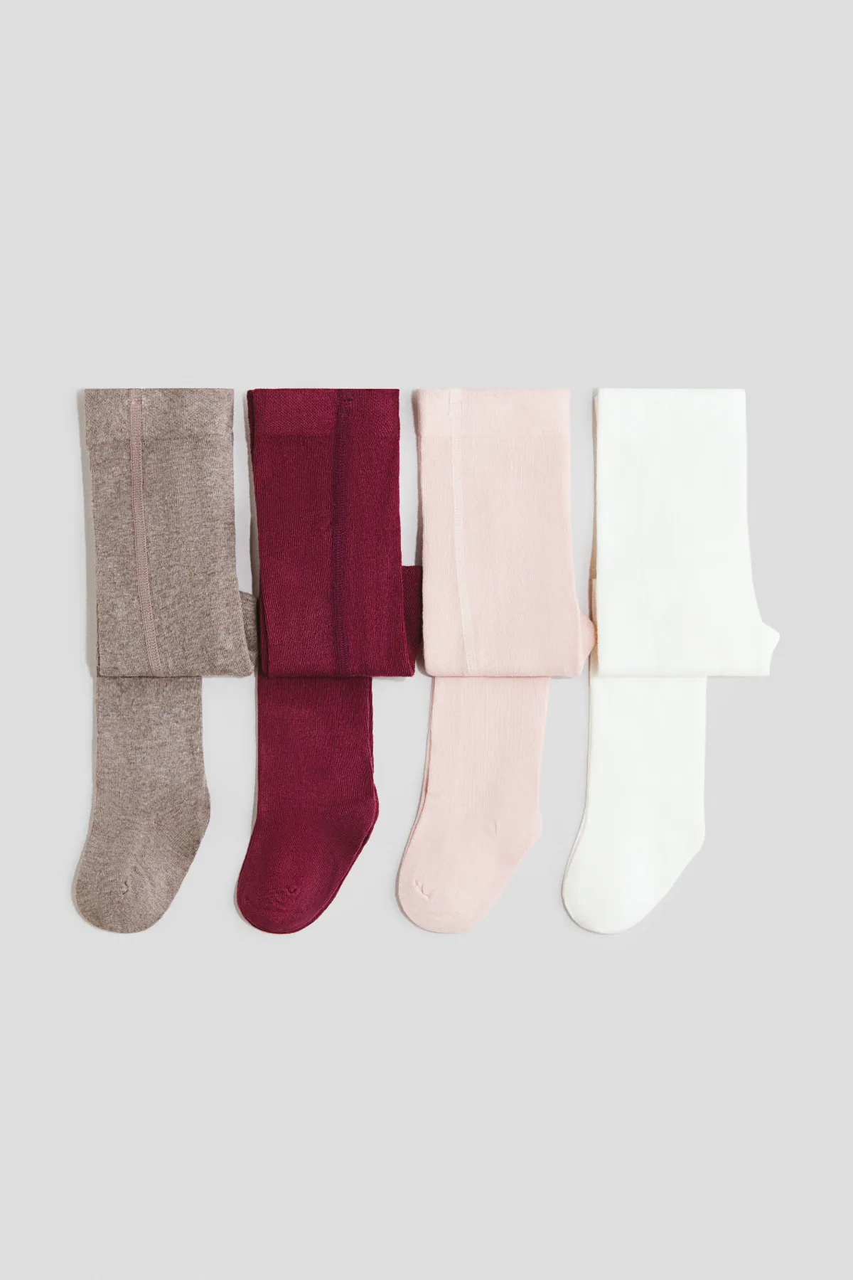 4-Pack Fine-Knit Tights by H&M