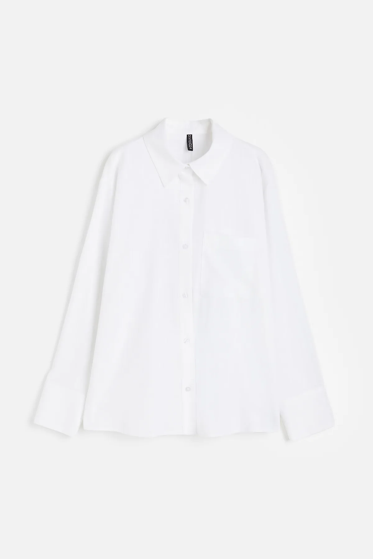 Linen-Blend Shirt by H&M