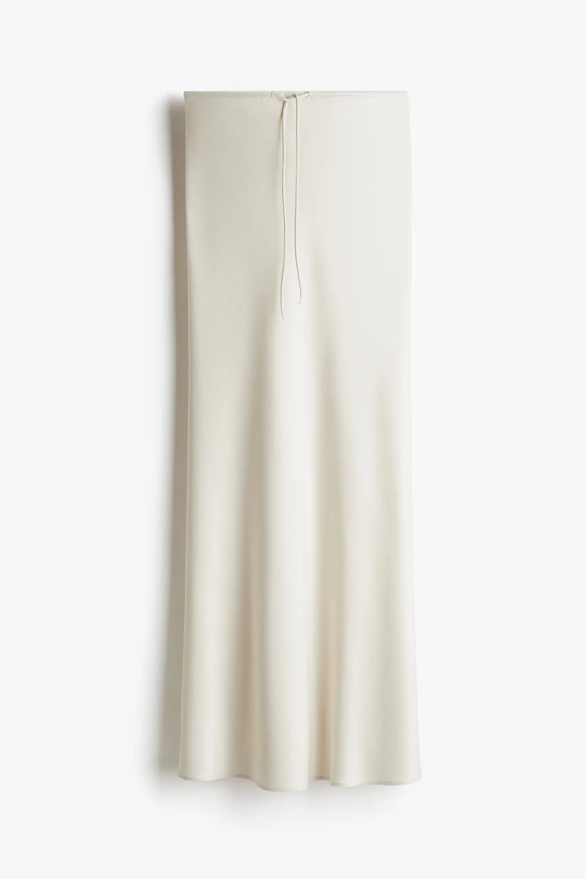 Satin Skirt with Drawstring by H&M