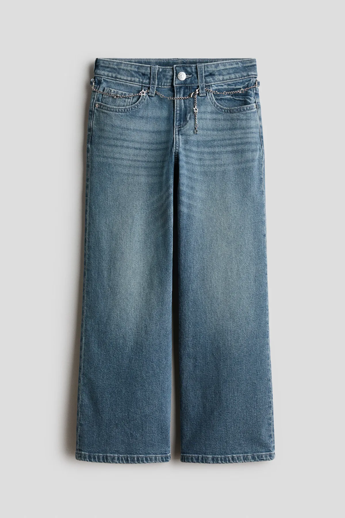 Baggy Fit Bootcut Jeans by H&M