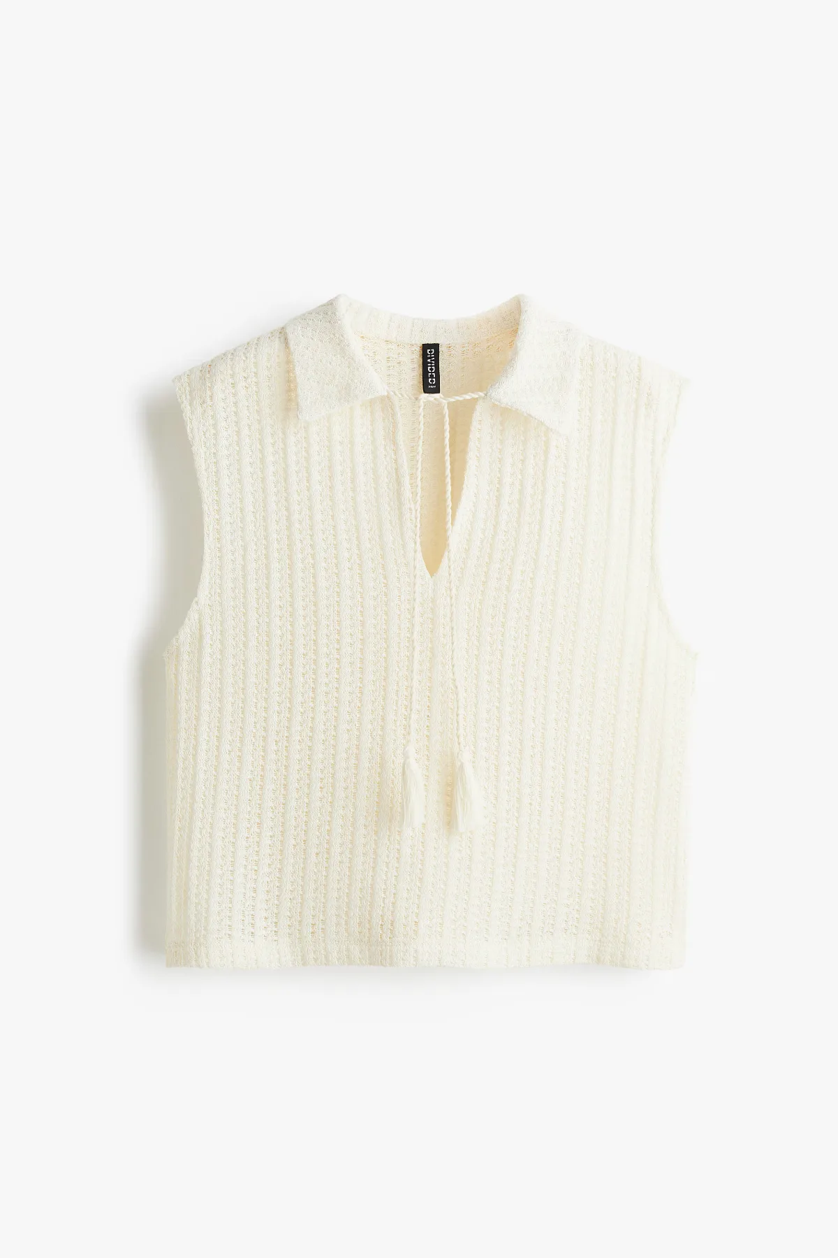 Pointelle-Knit Top by H&M