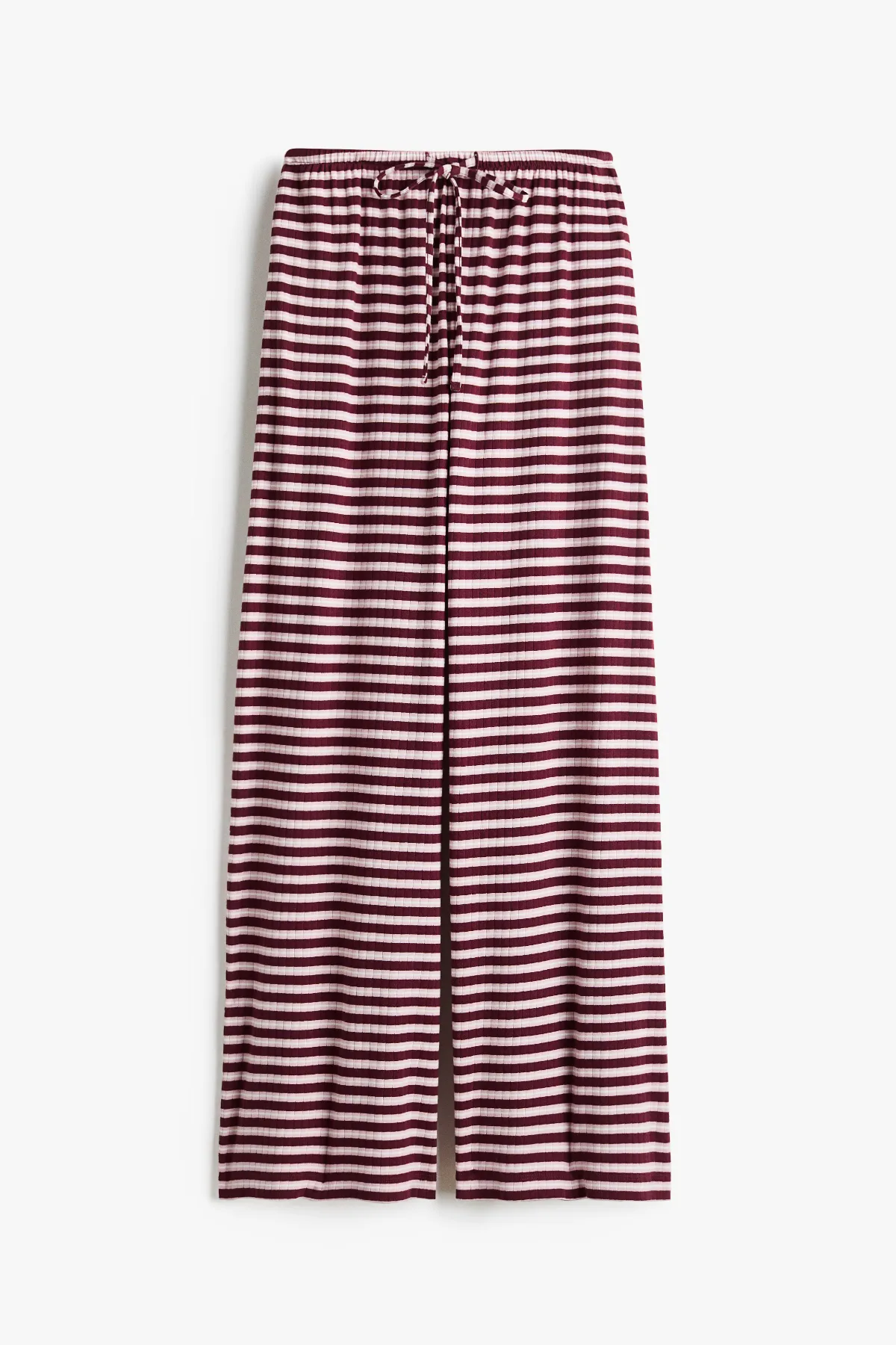Ribbed Drawstring Pants by H&M