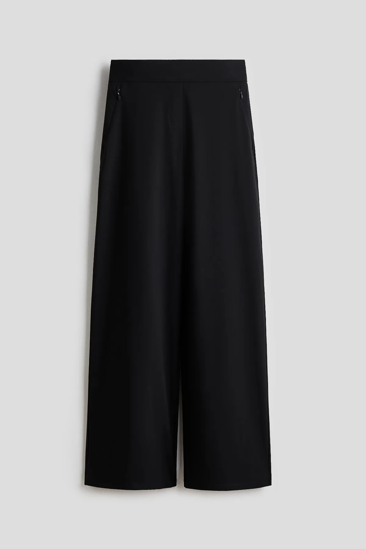 Four-Way Stretch Wide-Cut Pants by H&M