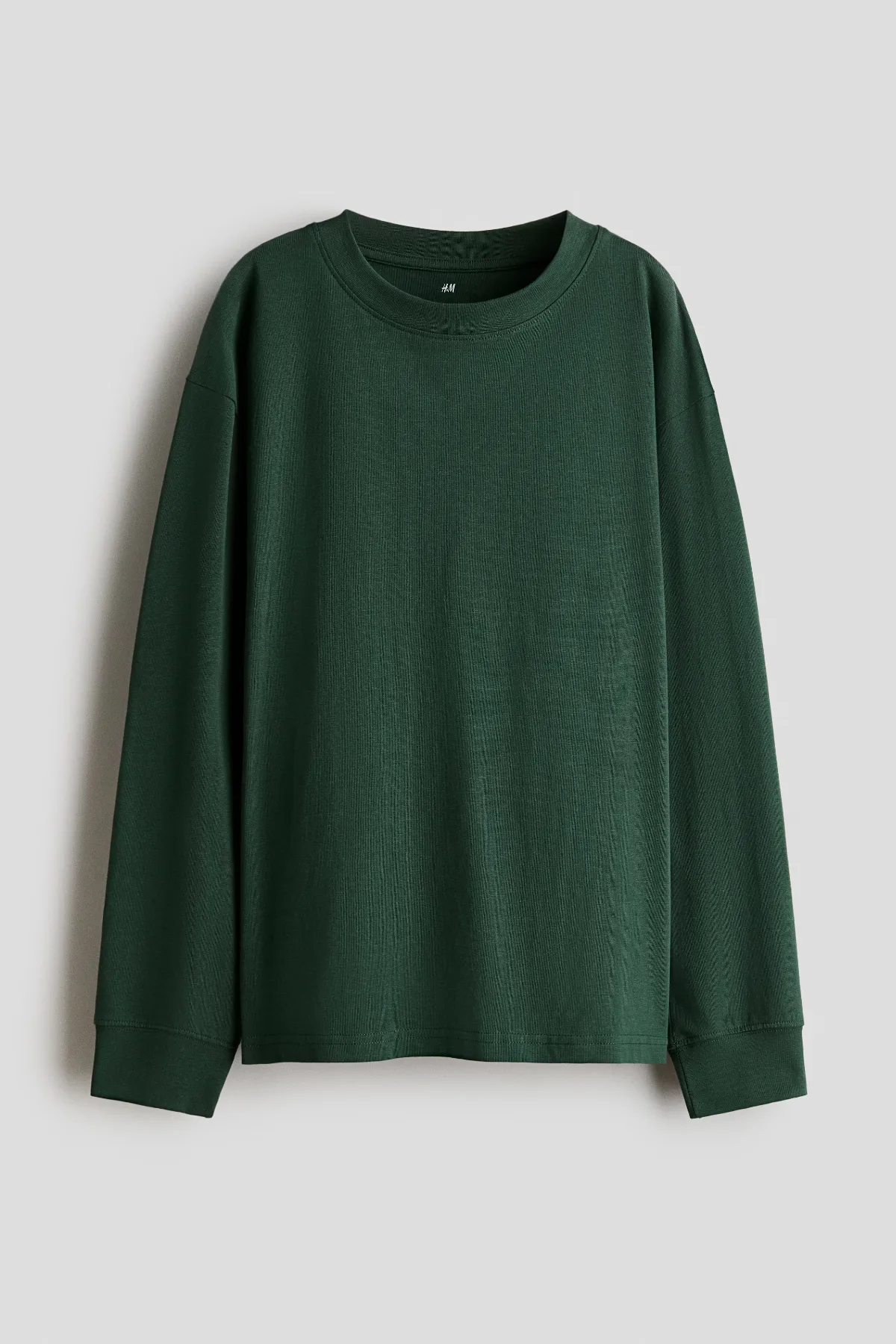Long-Sleeved Cotton T-Shirt by H&M