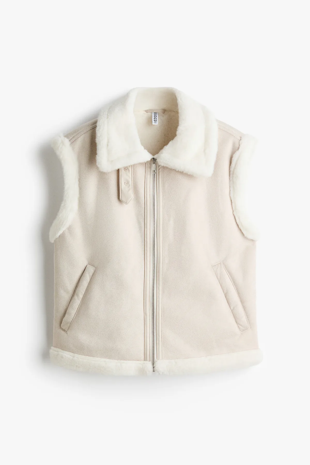 Teddy-Fleece-Lined Vest by H&M