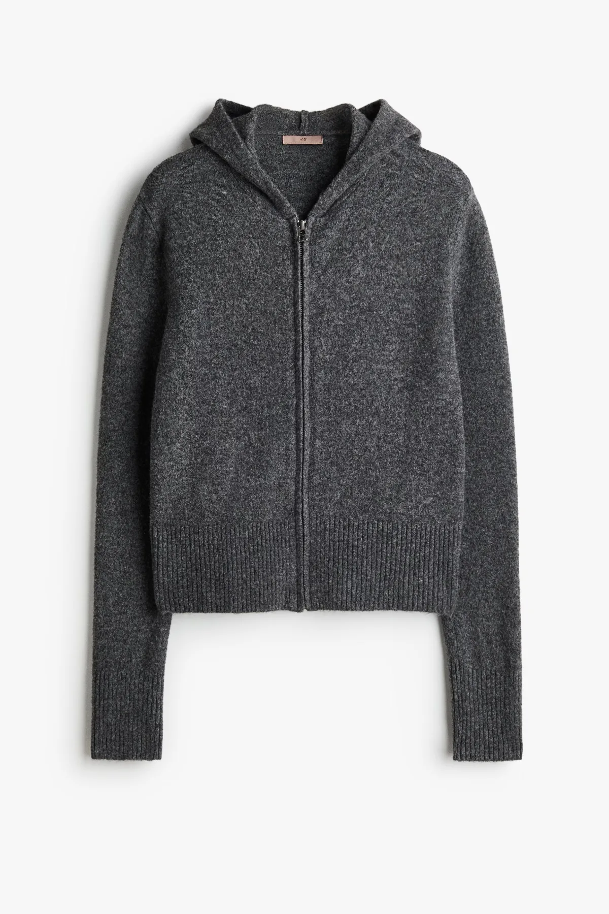Knit Hooded Jacket by H&M