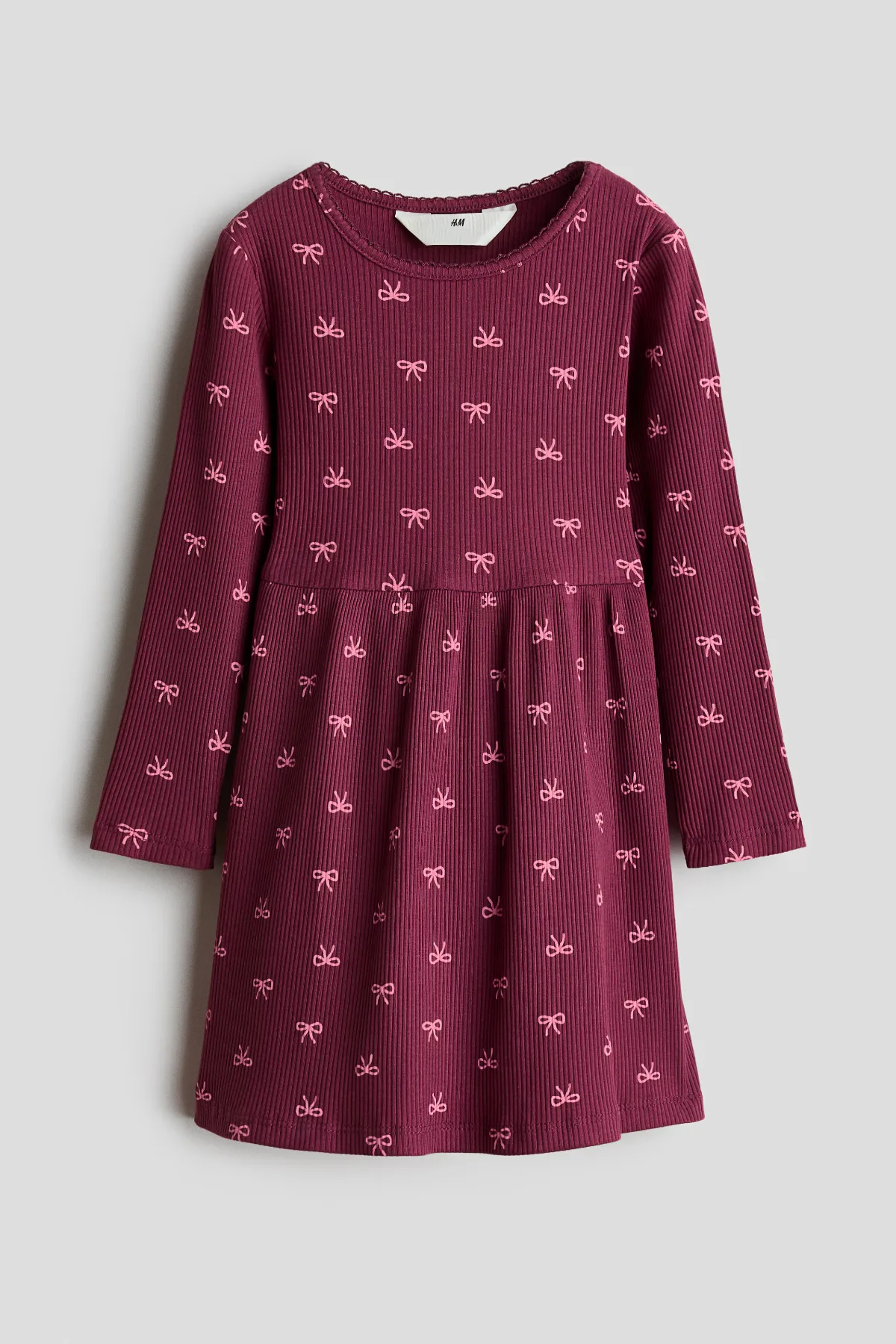 Printed Cotton Dress by H&M