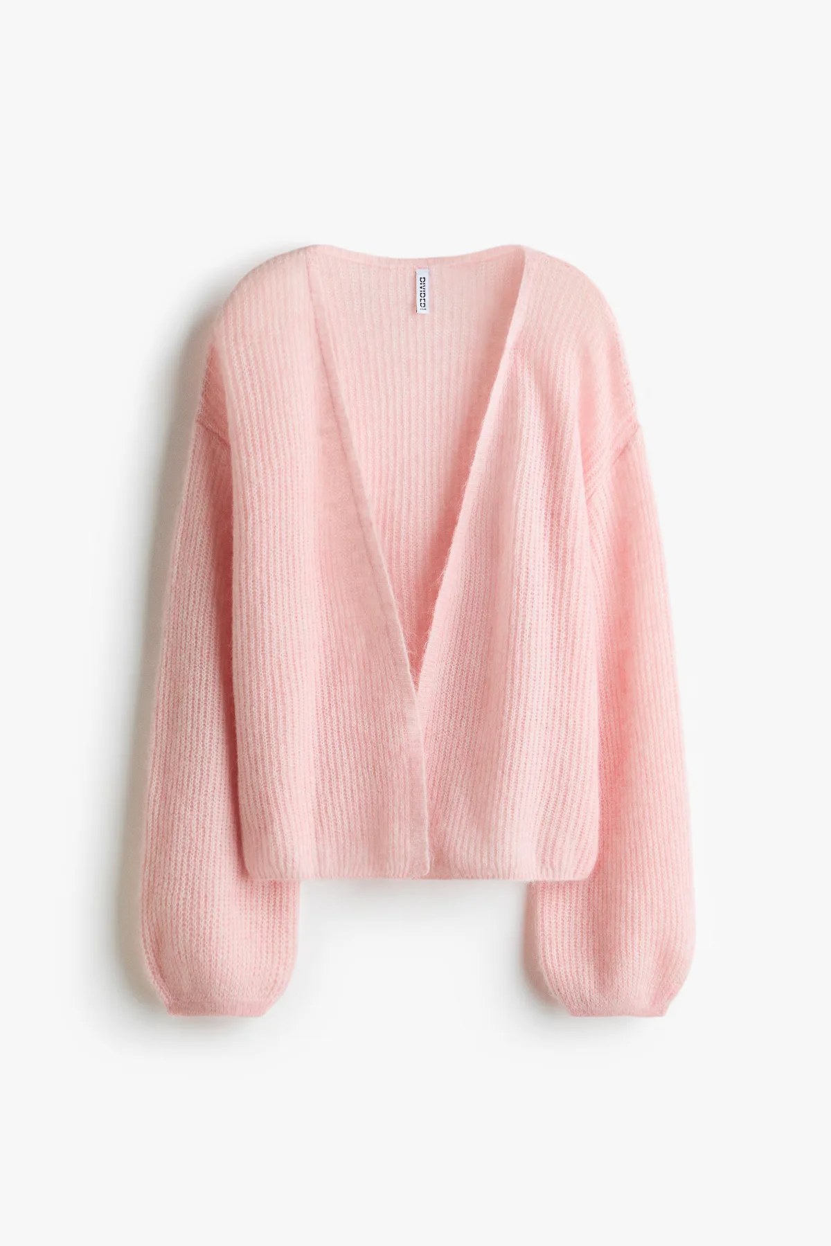 Balloon-Sleeved Casual Cardigan by H&M