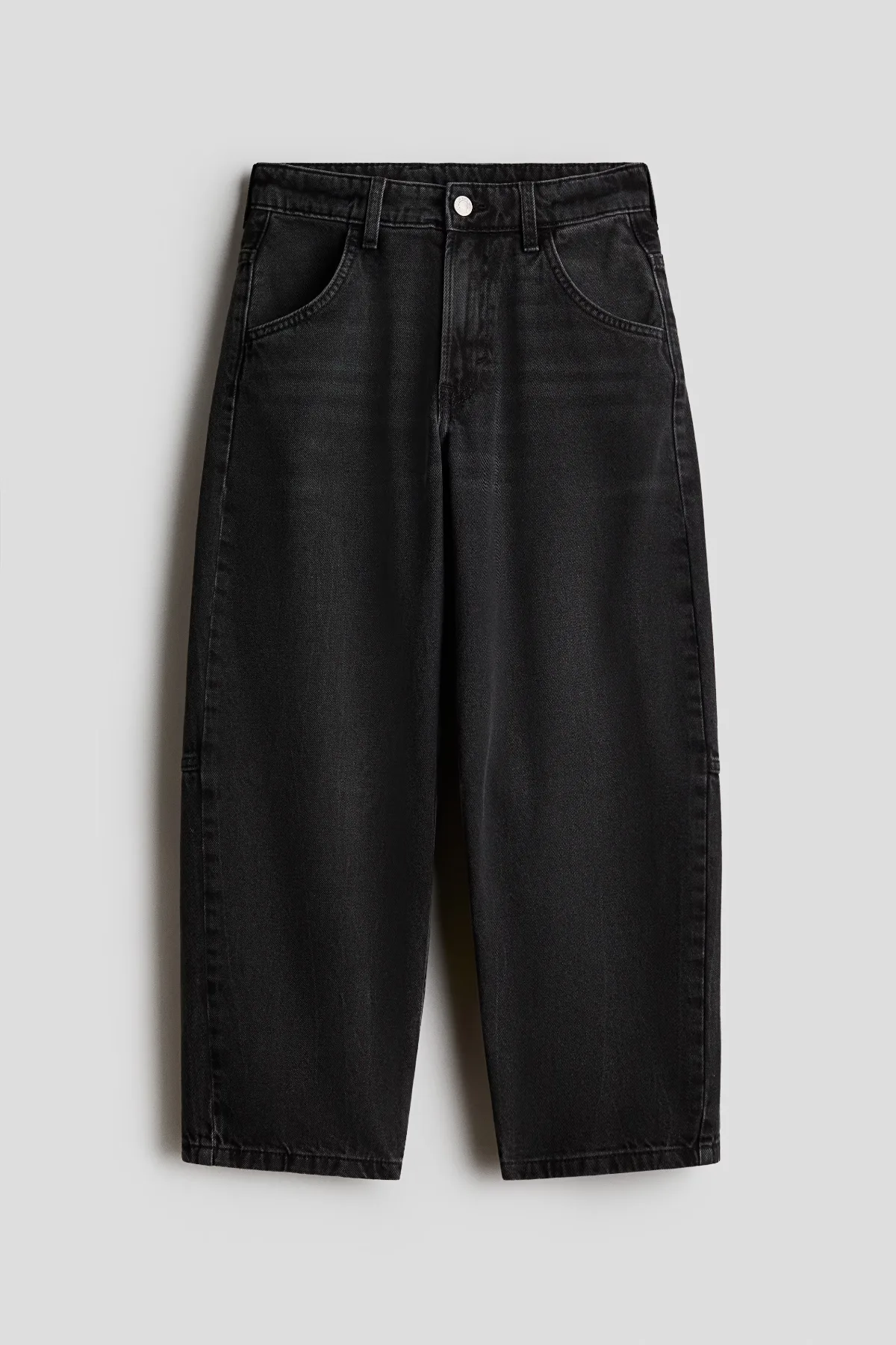Baggy-Fit Barrel-Leg Jeans by H&M
