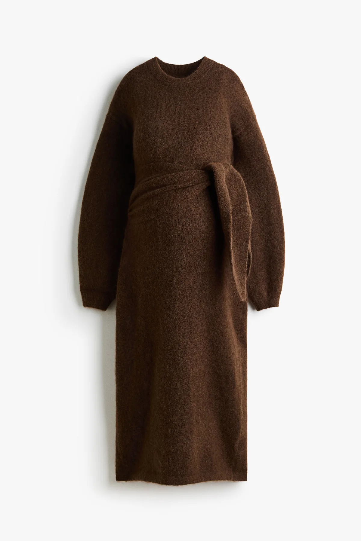 MAMA Tie-Detail Knit Dress by H&M