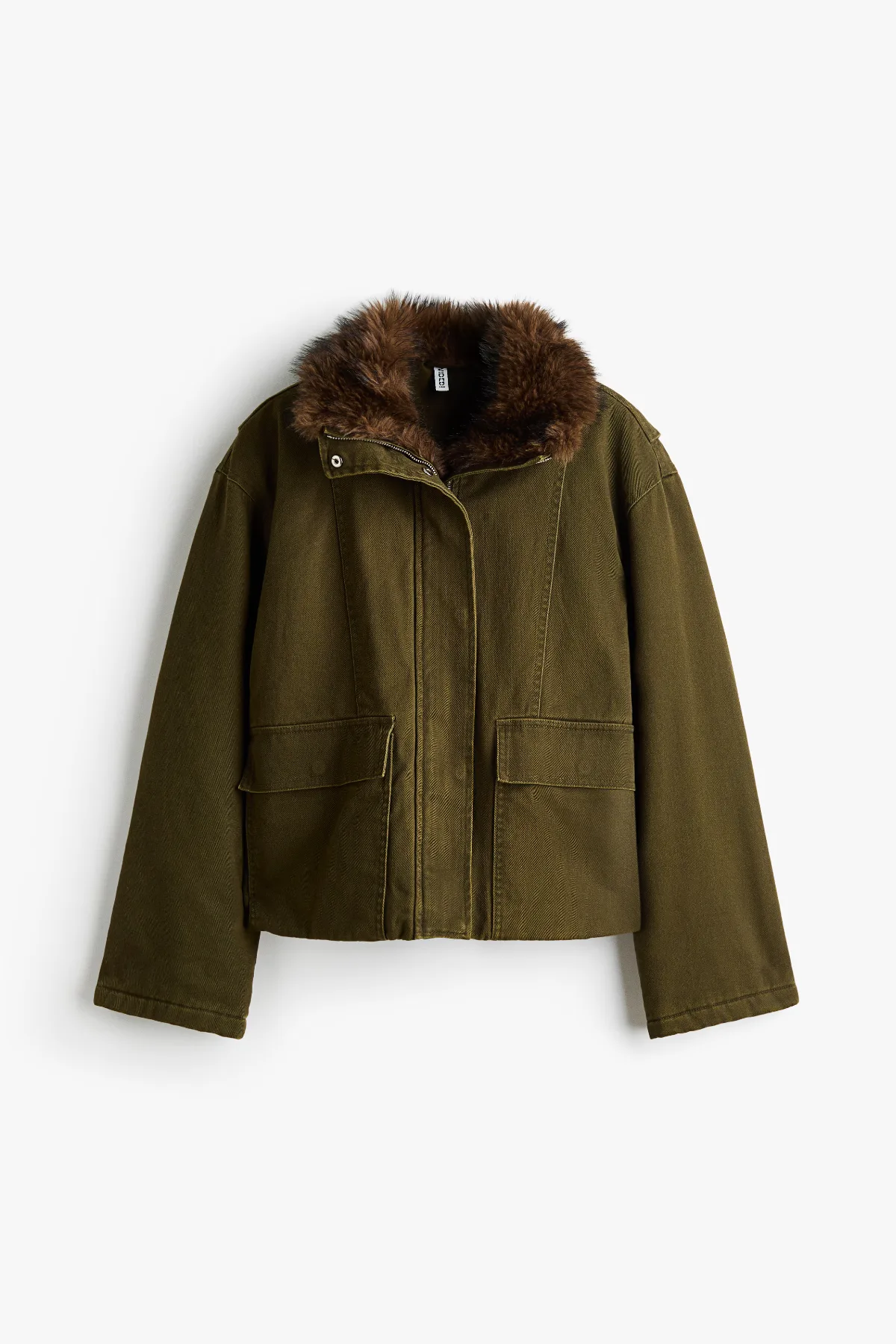 Oversized Twill Jacket by H&M