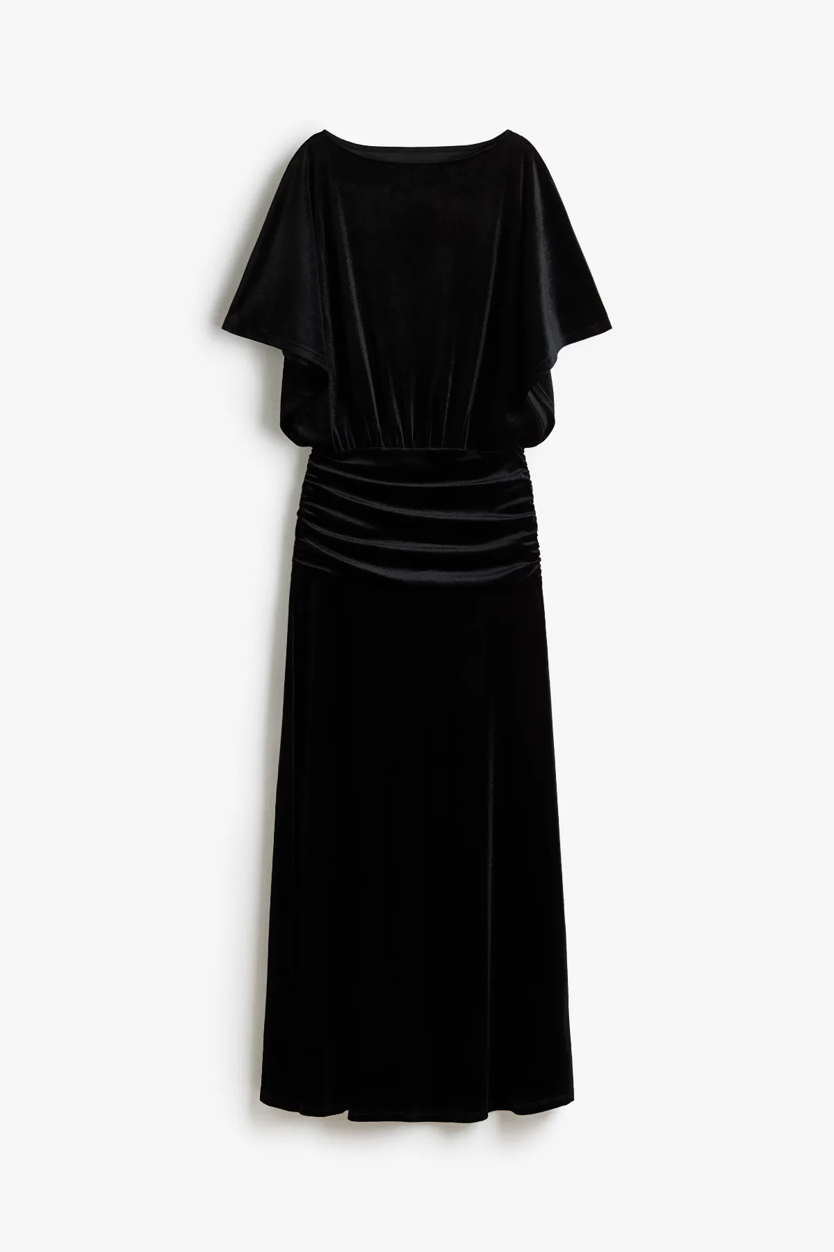 Gathered Velvet Dress by H&M