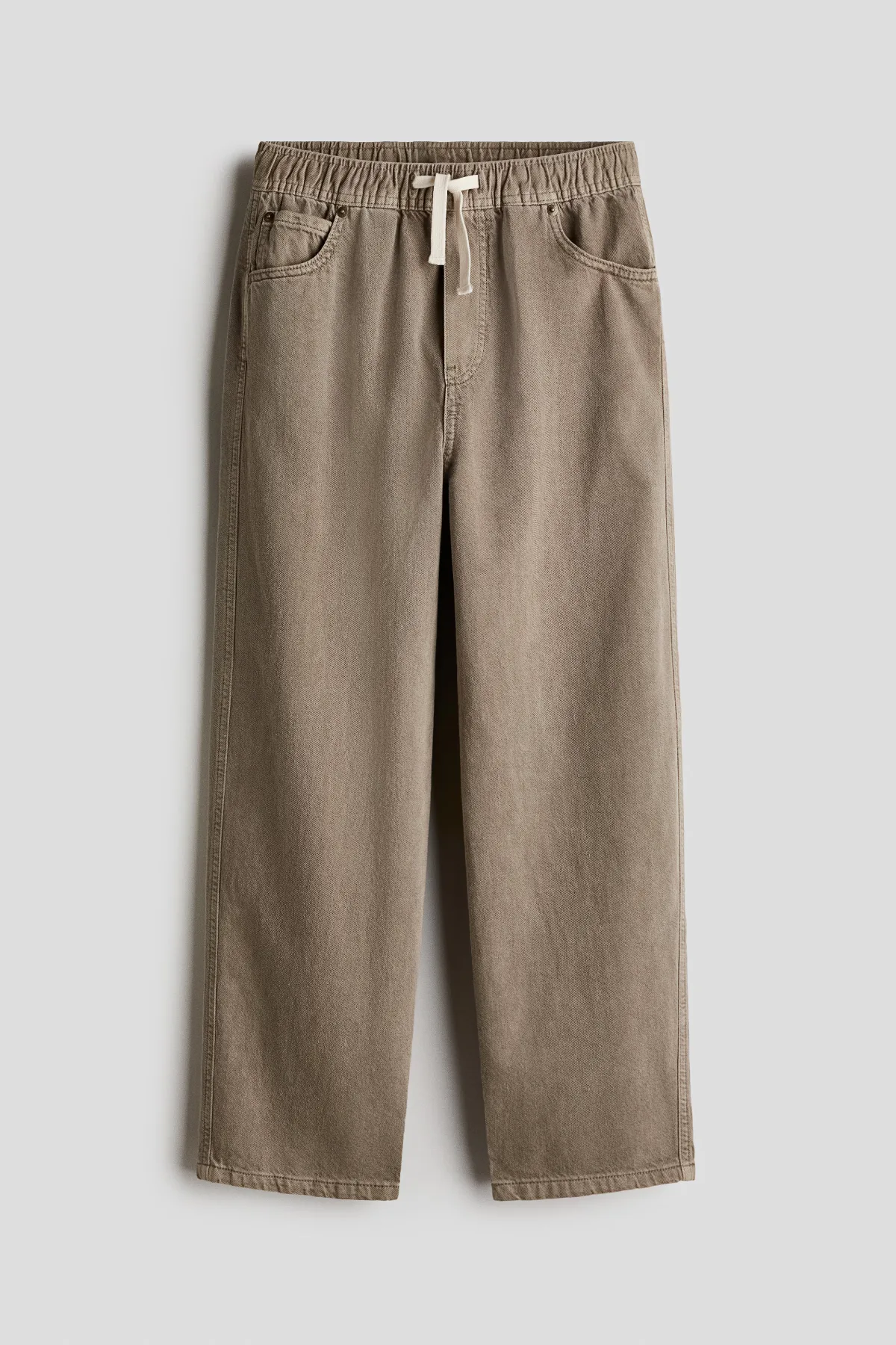 Baggy Twill Joggers by H&M