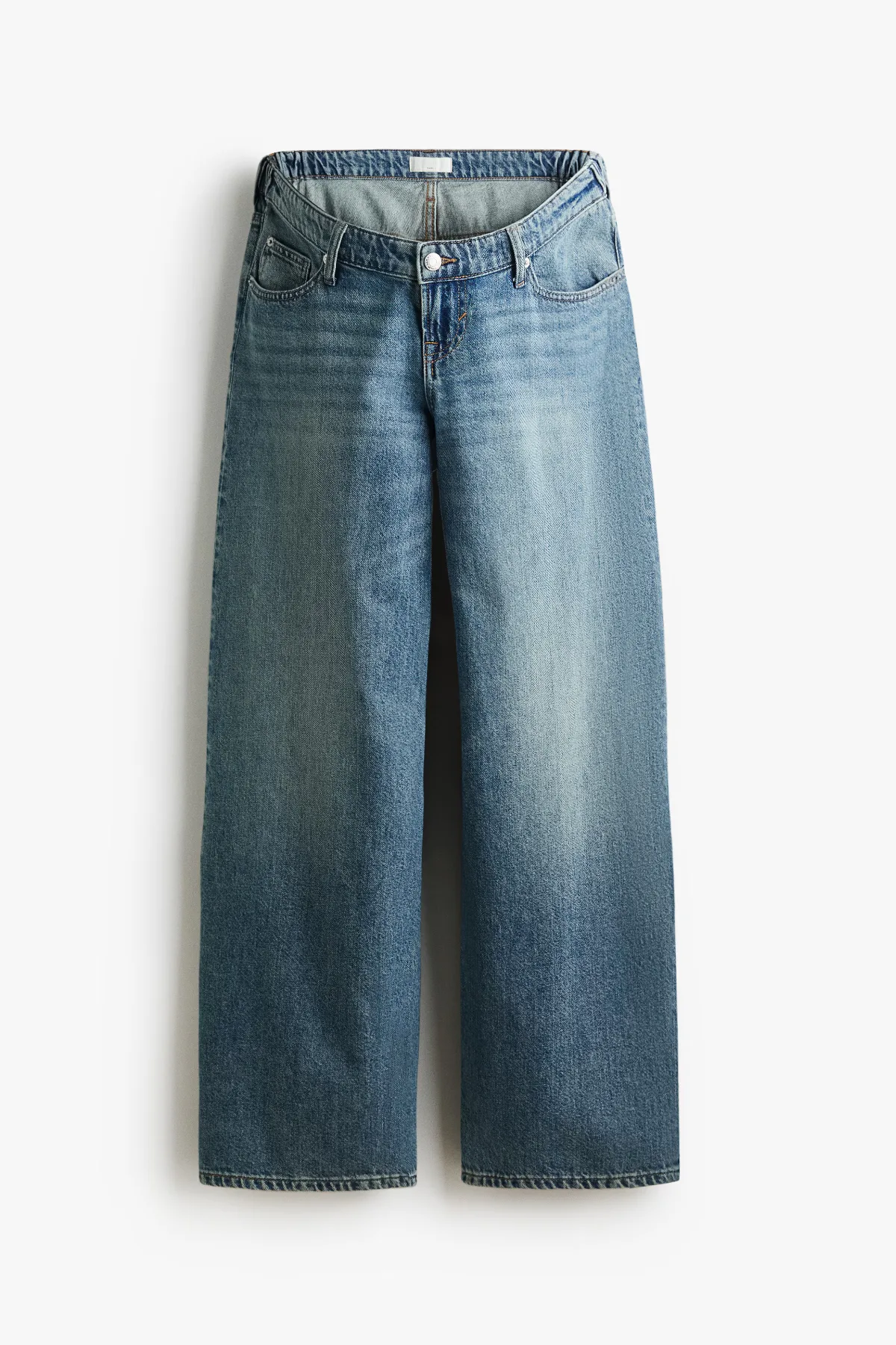 MAMA Baggy Low-Waist Jeans