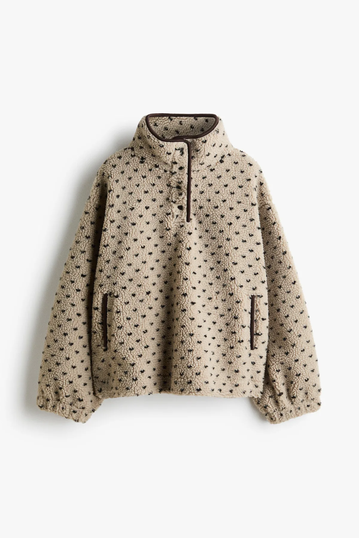 Teddy Fleece Sweatshirt by H&M