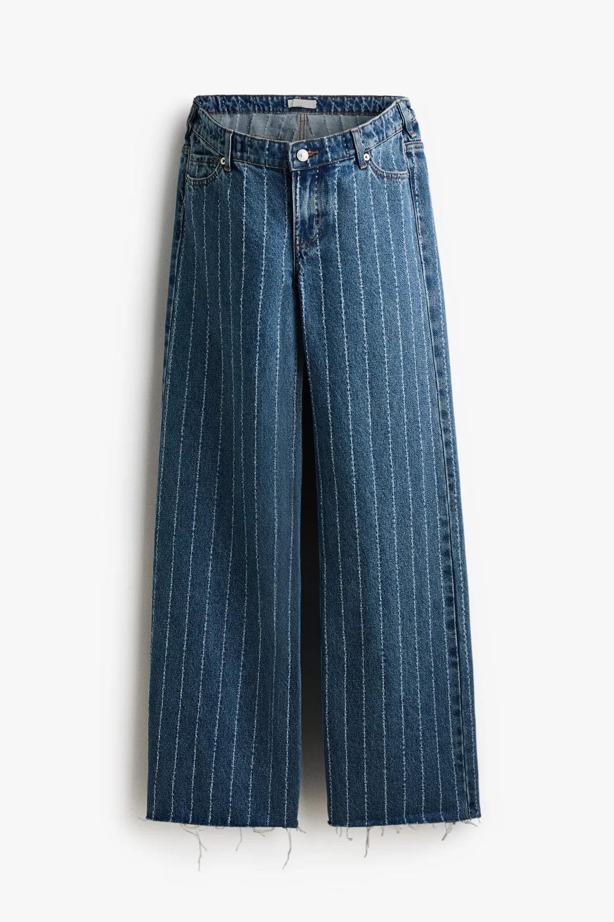 MAMA Wide-Leg Low-Waist Jeans by H&M