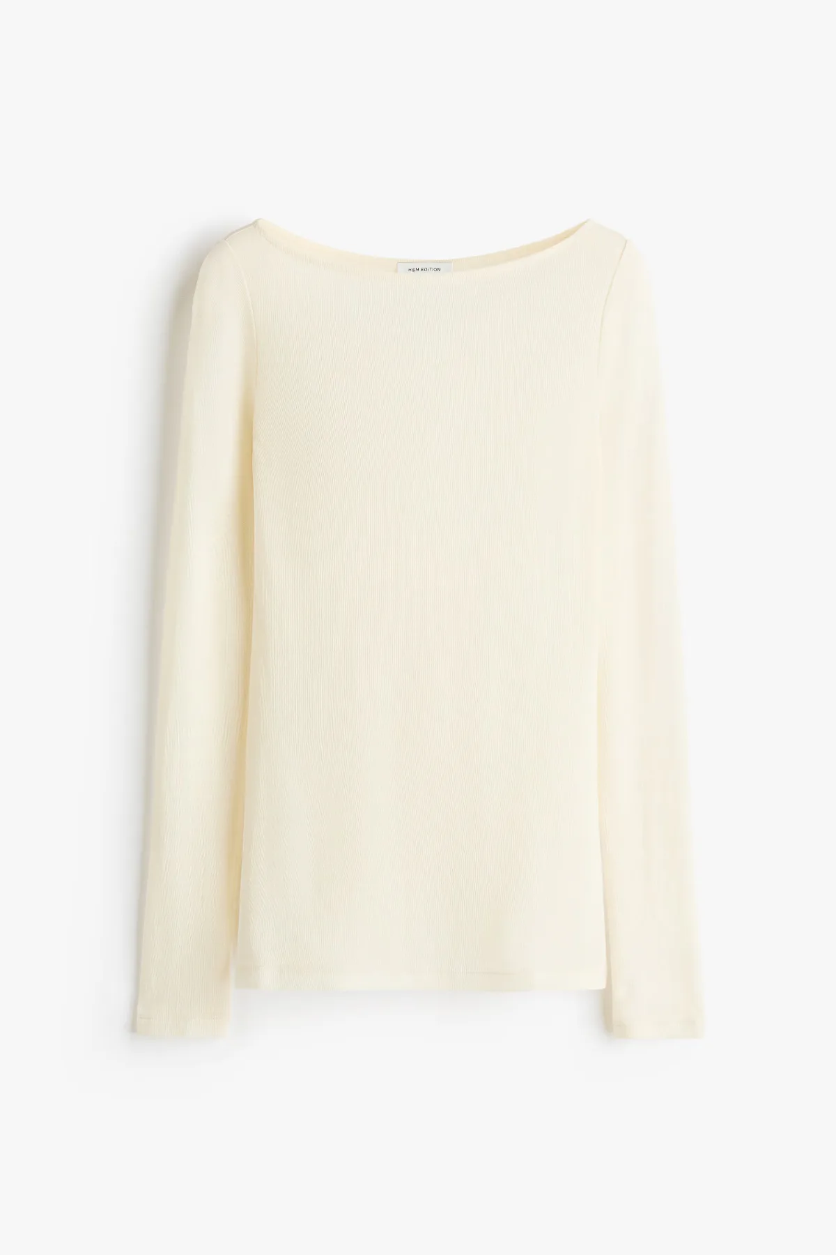 Rib-Knit Wool Top by H&M