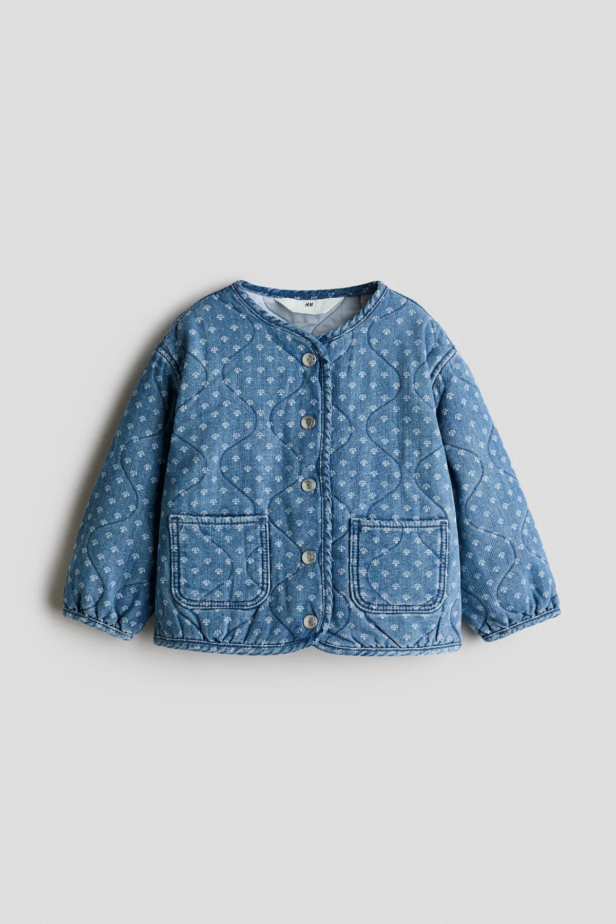 Quilted Denim Jacket by H&M