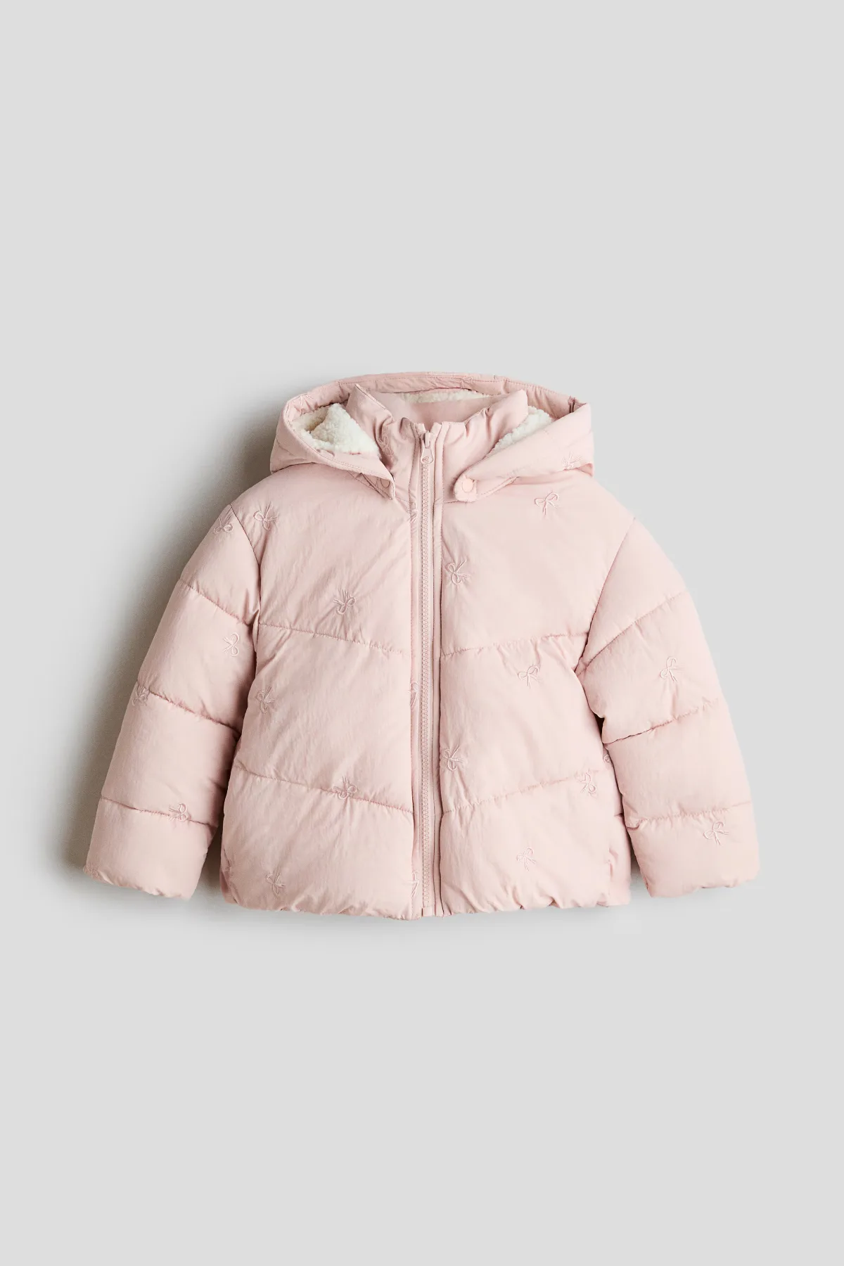 Embroidered Puffer Jacket by H&M