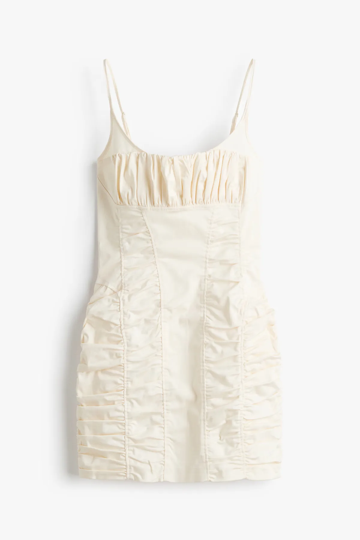 Ruched Strappy Dress by H&M
