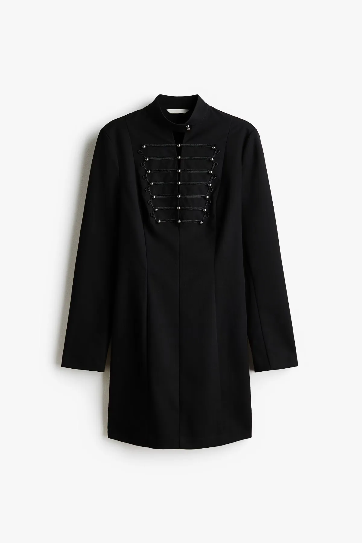 Button-Detail Twill Dress by H&M