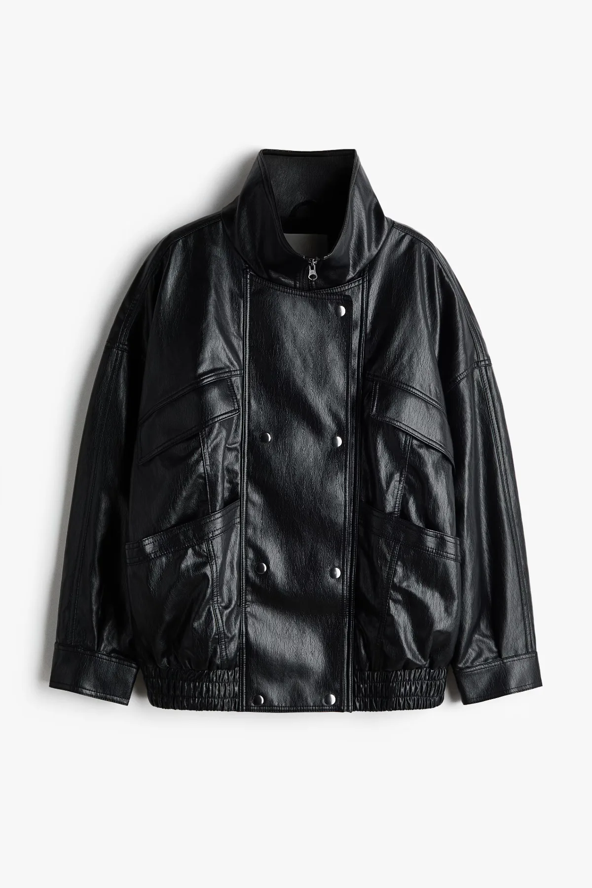 Oversized Coated Jacket by H&M